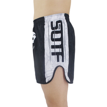 Load image into Gallery viewer, Venomous Snake Fighting MMA Shorts - Black/White
